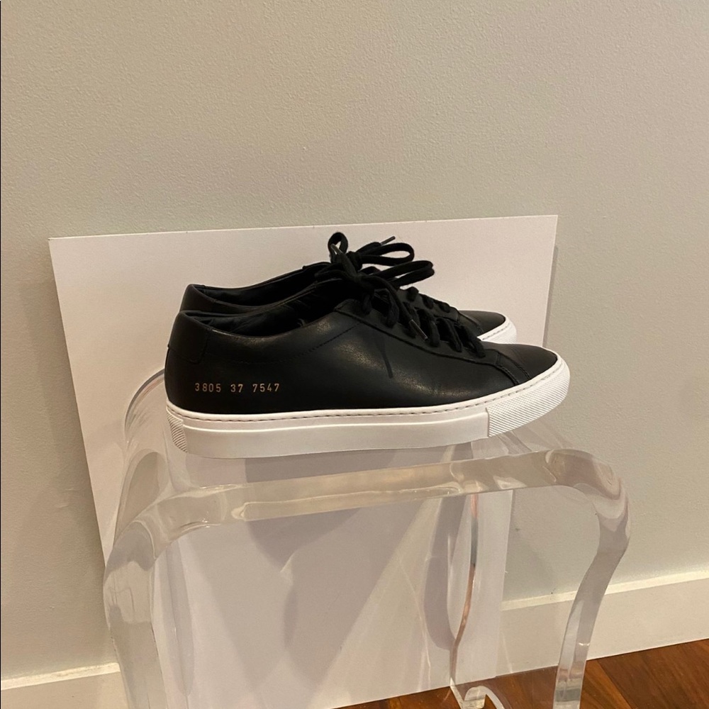 Black worn twice common projects Like NEW size 7
